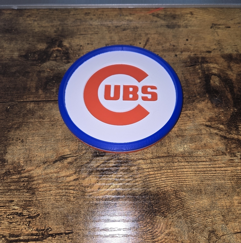 Chicago Cubs Logo Coaster Set